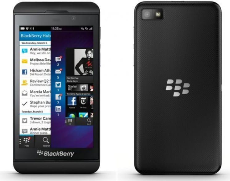 BlackBerry Z10 Pre Booking starts at Saholic, priced Rs 45,000