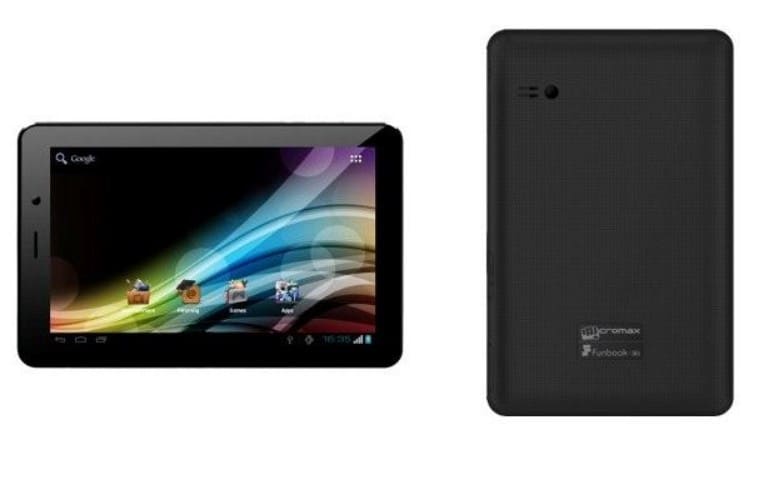 Micromax Funbook 3G now available at online stores in India under Rs 9k